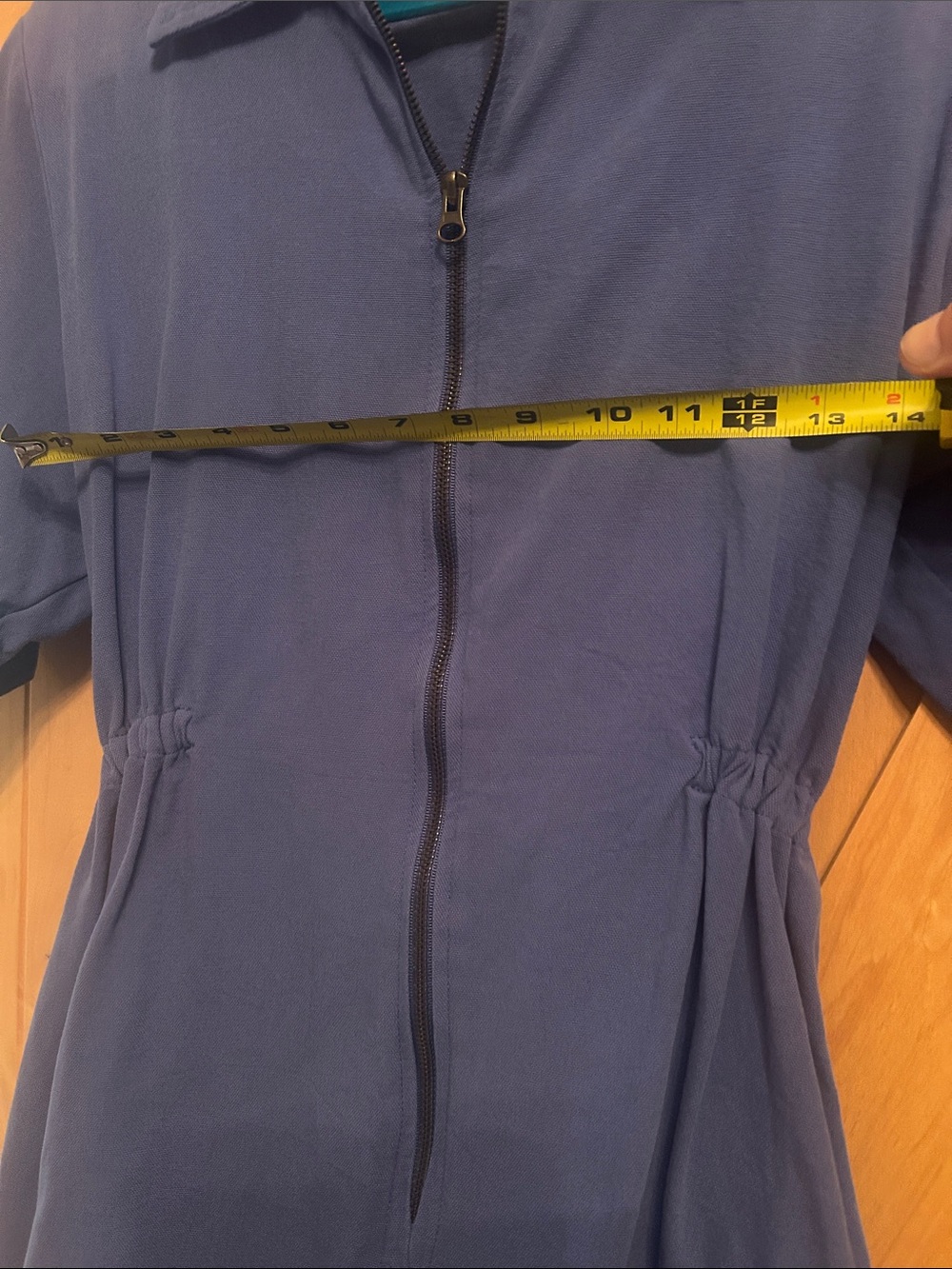 Noble blue dress - Picture 4 of 5